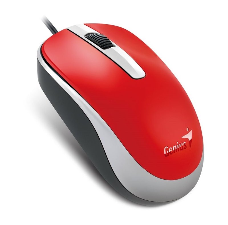 Myš Genius DX-120 USB,drátová, červená | Repaspoint.cz