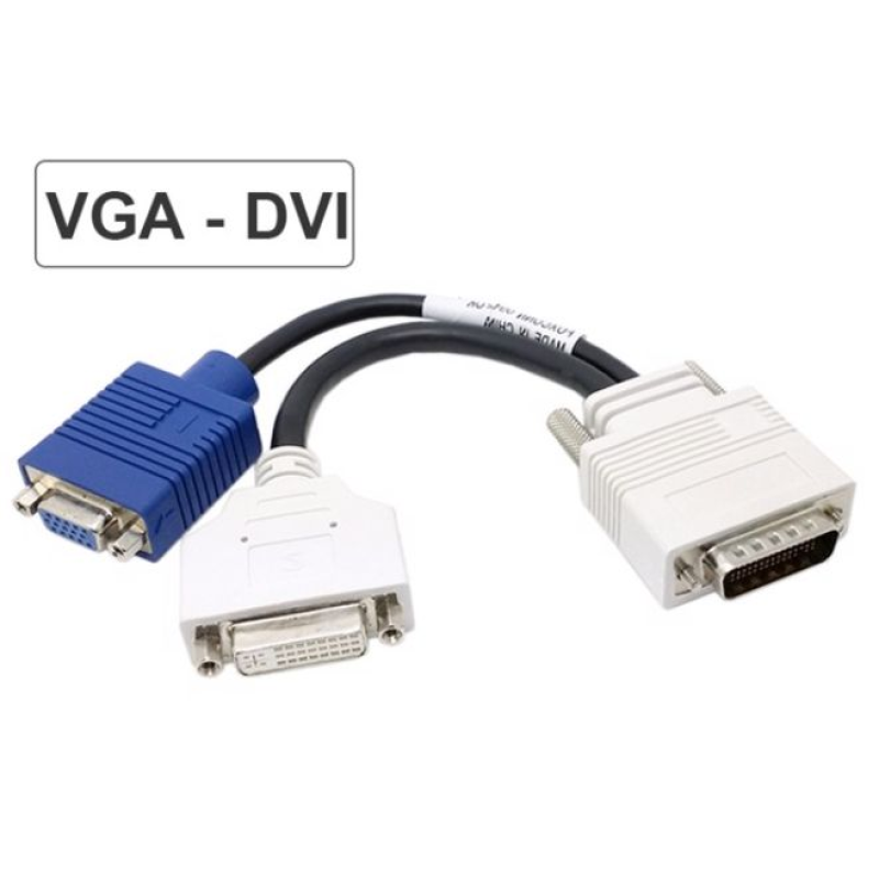 Adapter DMS-59/ 1xVGA+1xDVI | Repaspoint.cz